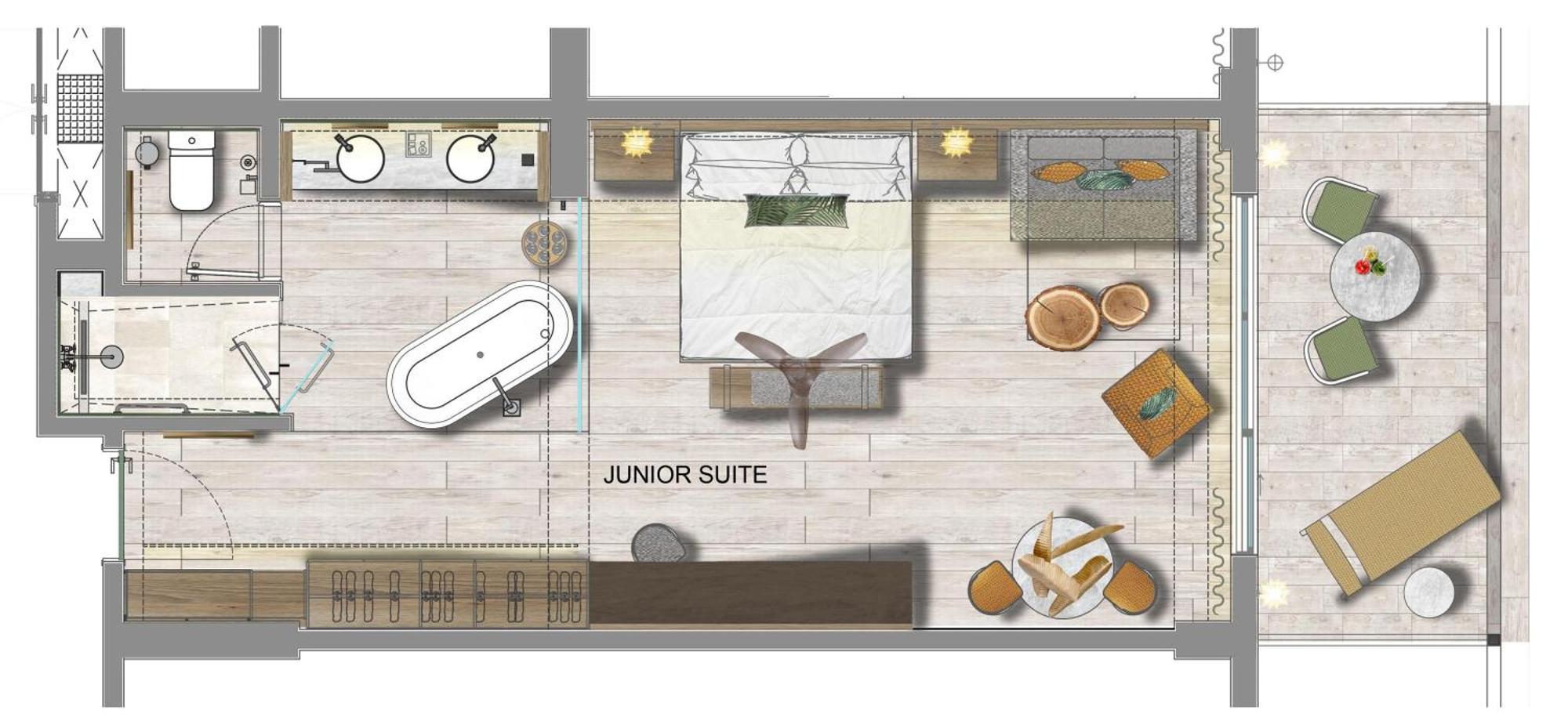 Junior Suite Swim Out Pool View