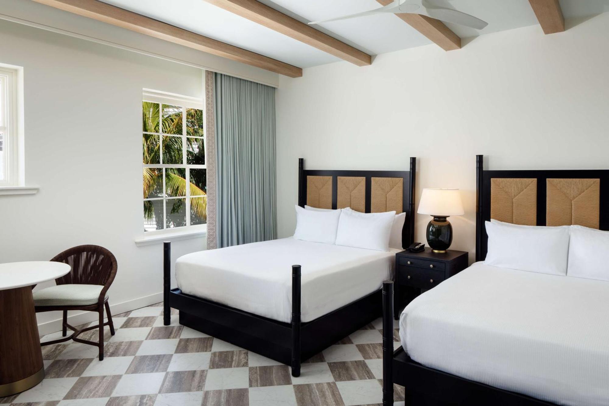 Queen Room Two Queen Beds Partial Ocean View