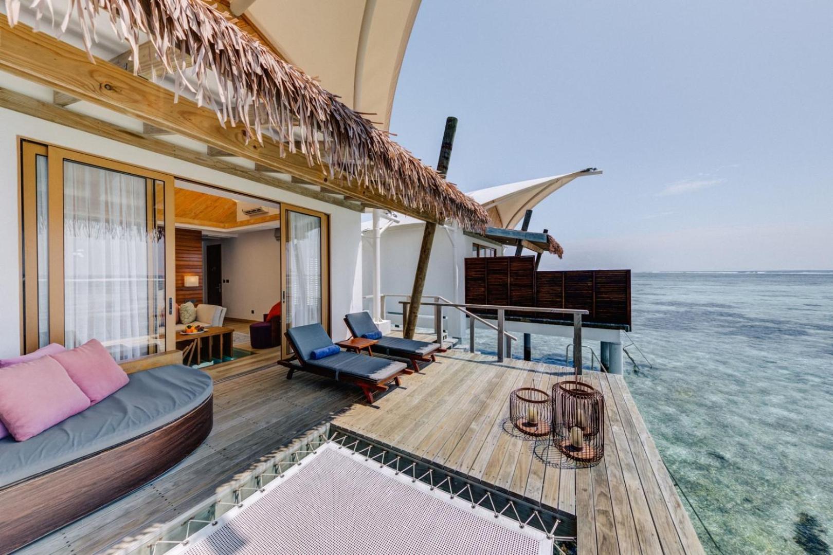 Sunset Water Bungalow domestic transfers 1 up to 2 guests stays valid to 31 Oct 2027 Spa