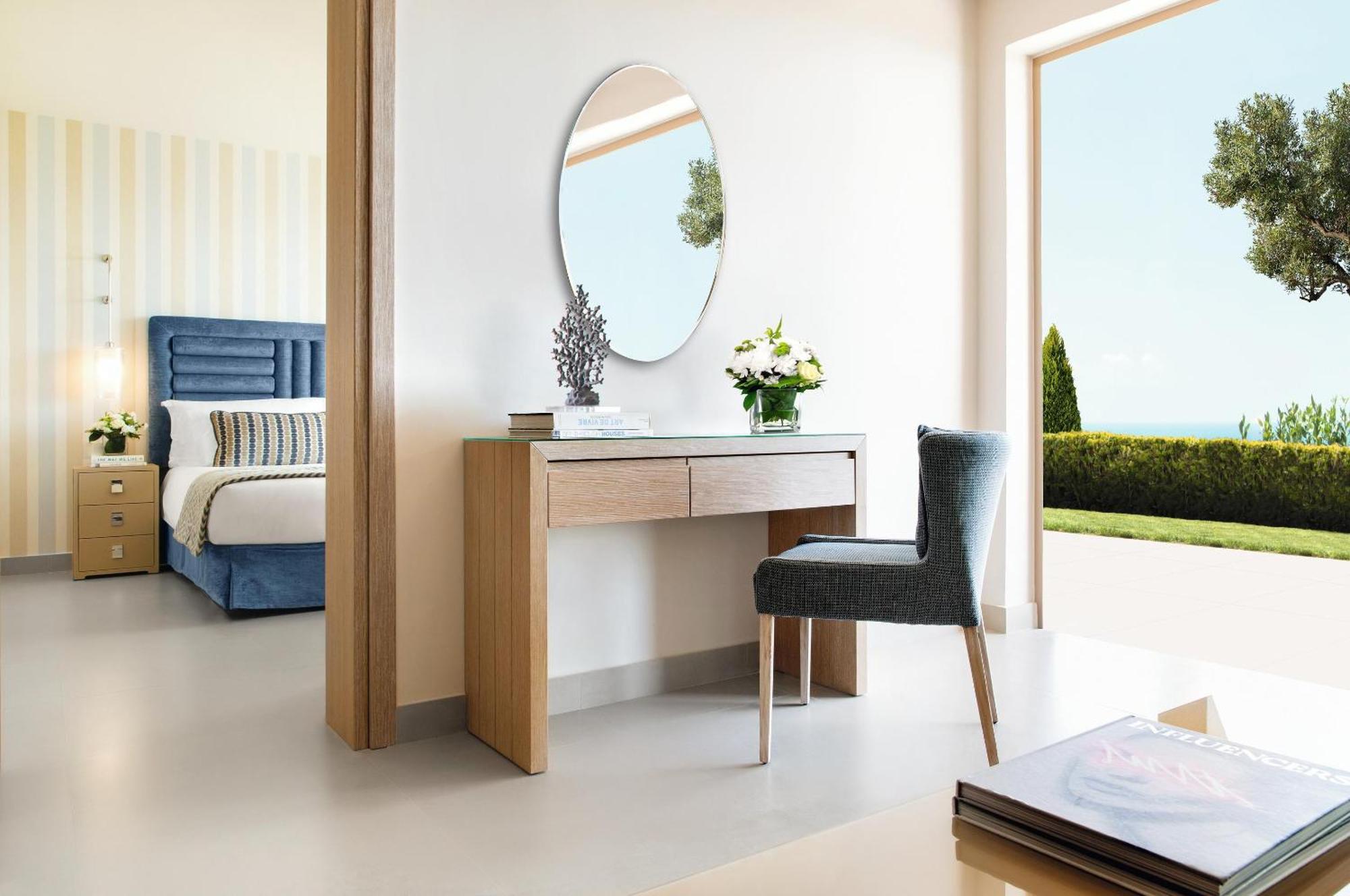 One Bedroom Family Suite with Private Garden & Sea View