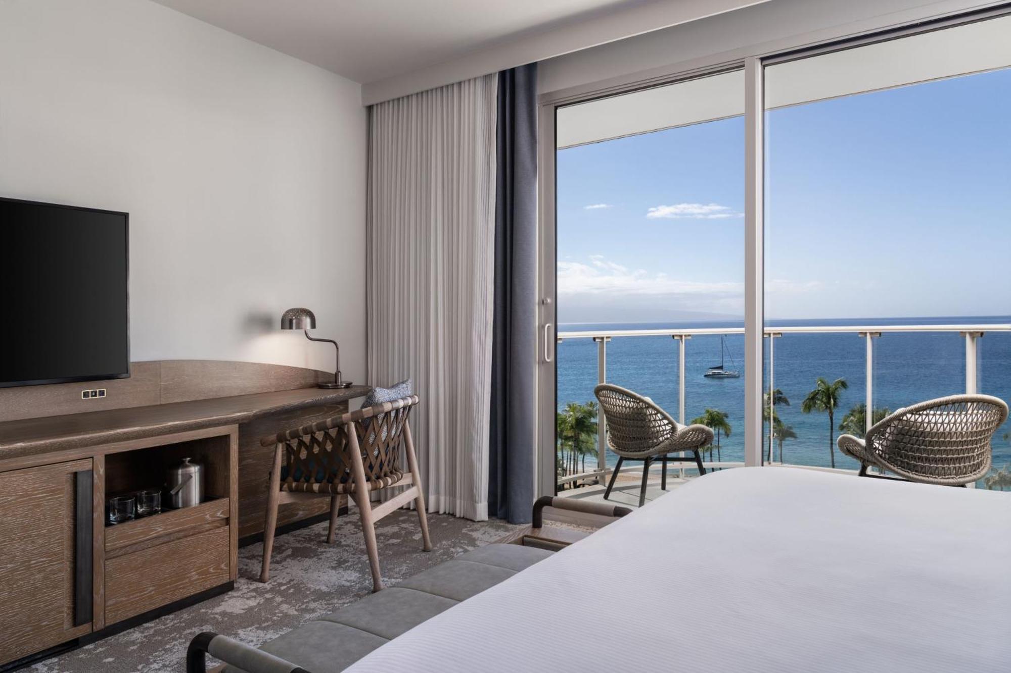 One-Bedroom King Suite with Sofa Bed and Ocean View