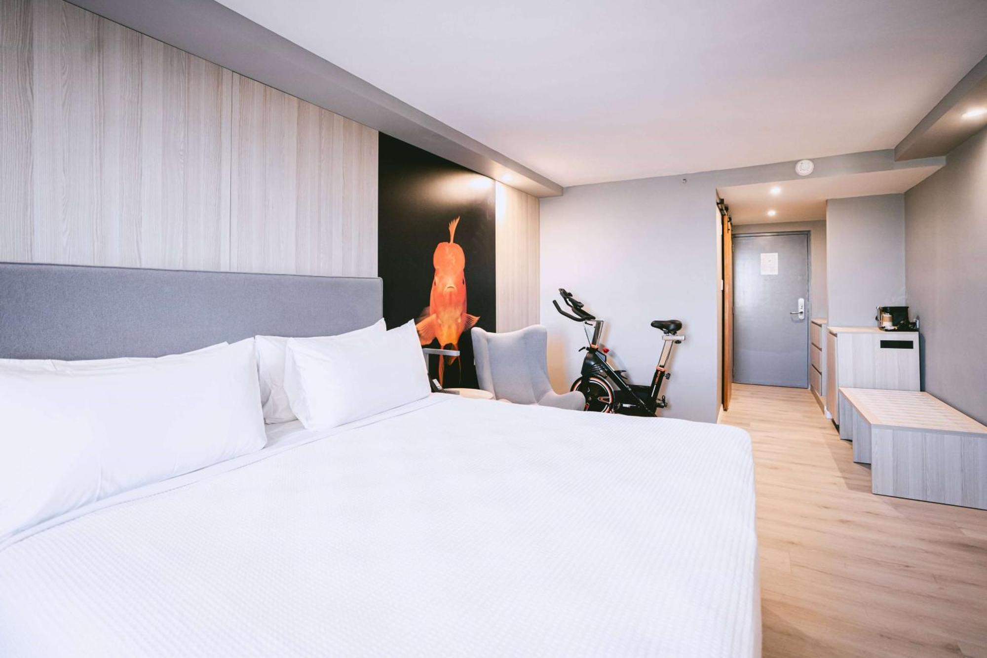 Fitness Room One King Bed
