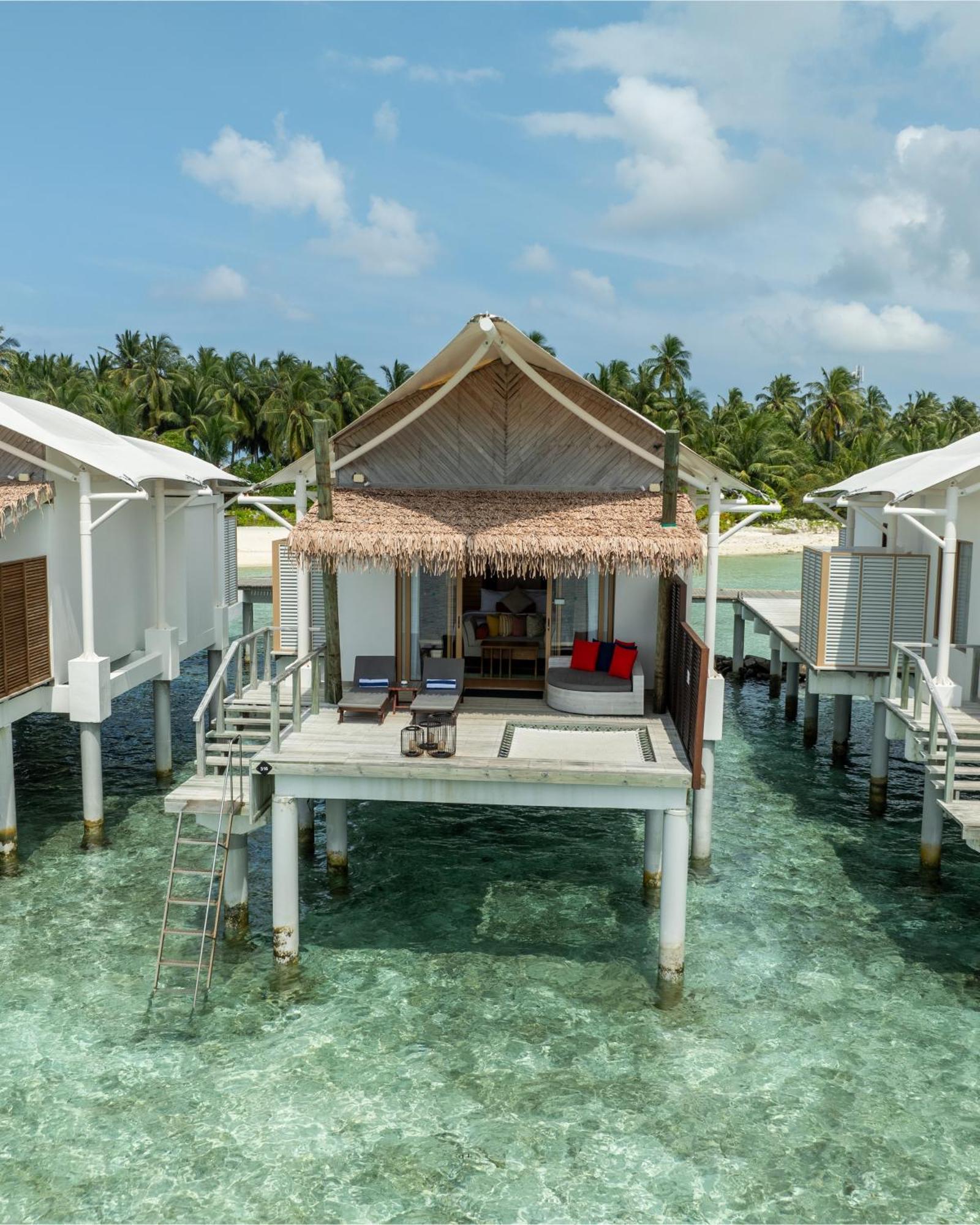 Sunset Water Bungalow domestic transfers 1 up to 2 guests stays valid to 31 Oct 2027 Spa