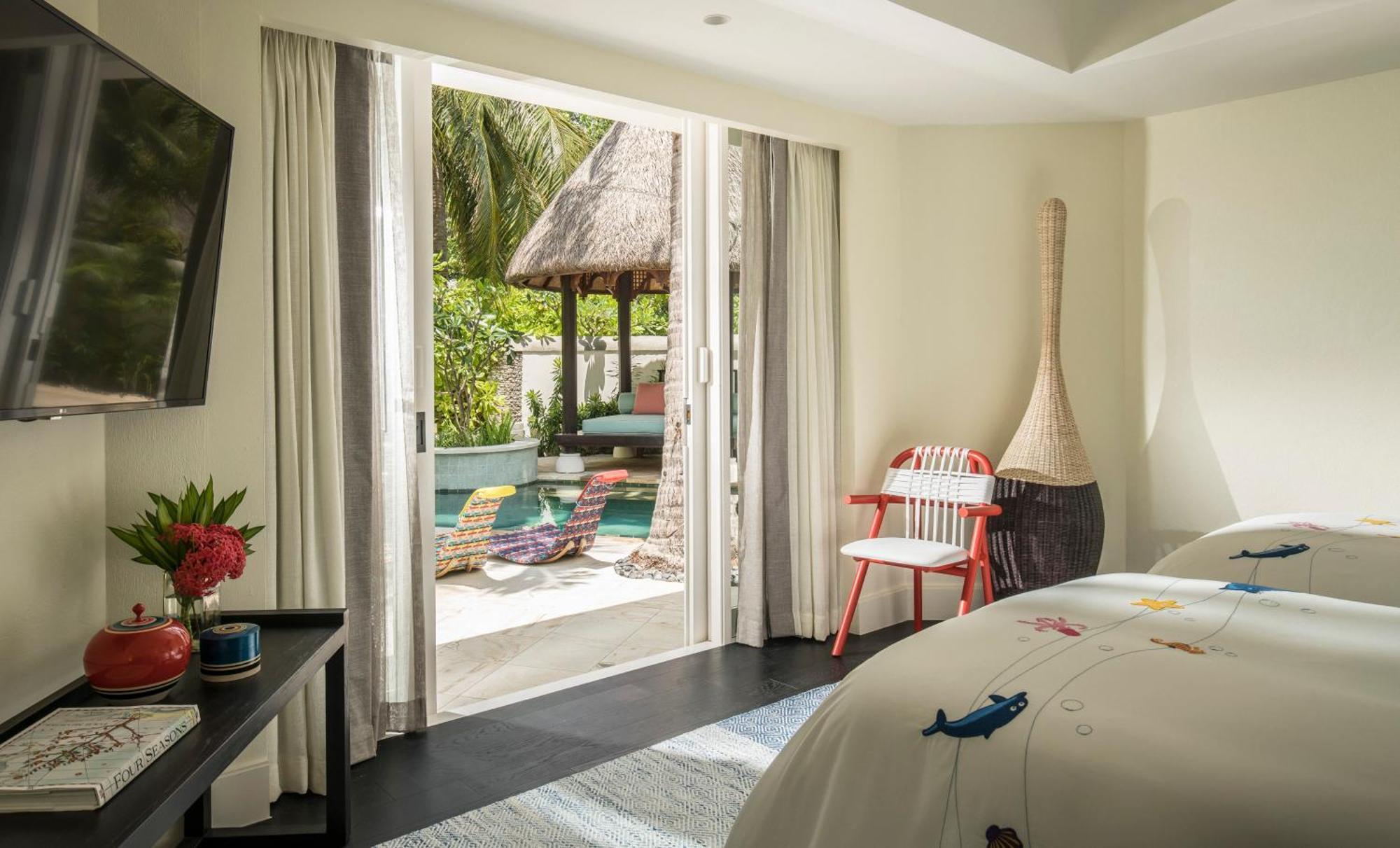 Two Bedroom Beach Pavilion Pool Room inclusive of