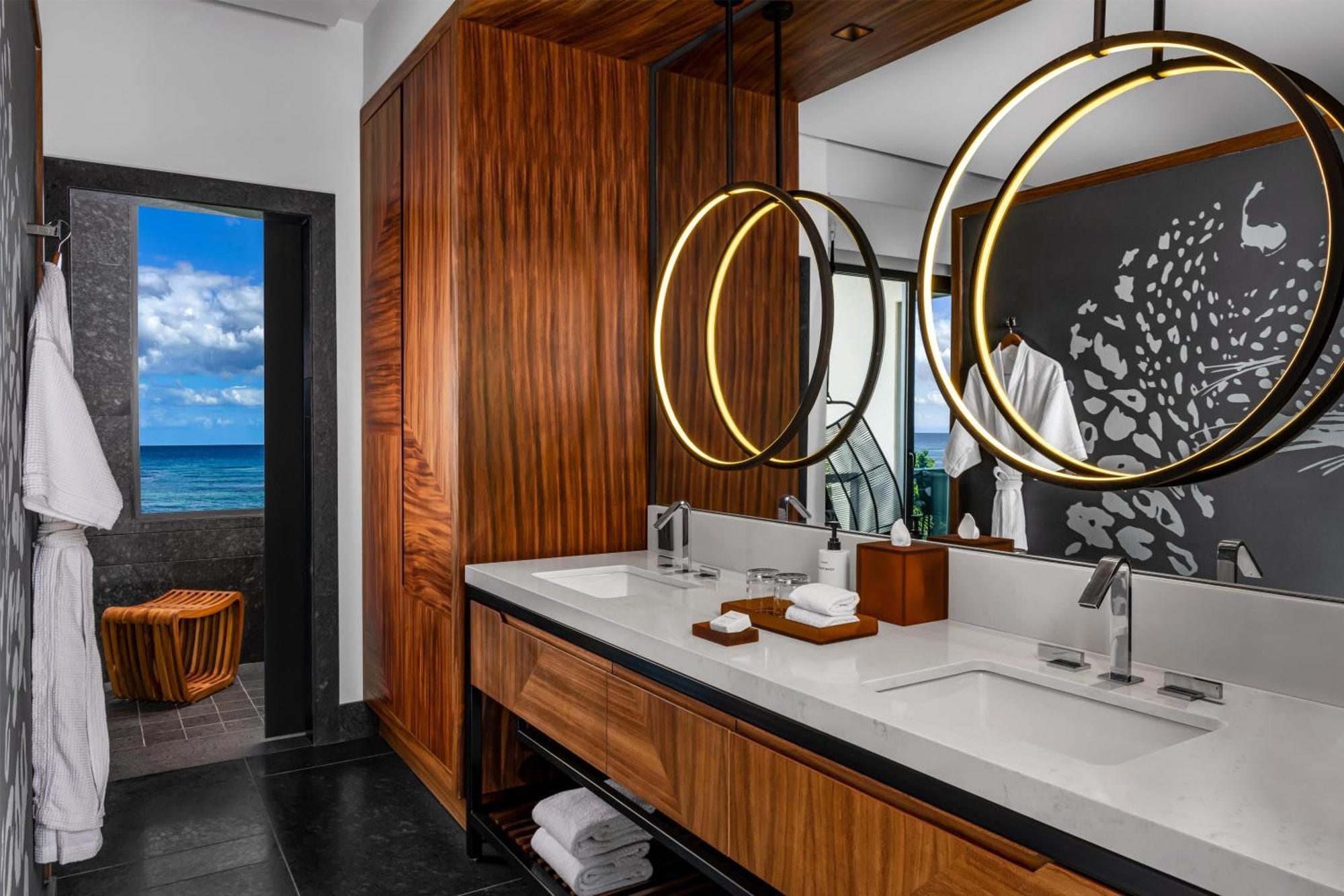 Queen Room Two Queen Beds Partial Ocean View