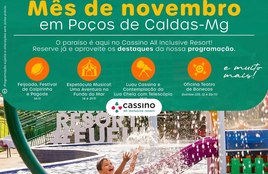 Cassino All Inclusive Resort Pocos De Caldas By Nacional Inn-1